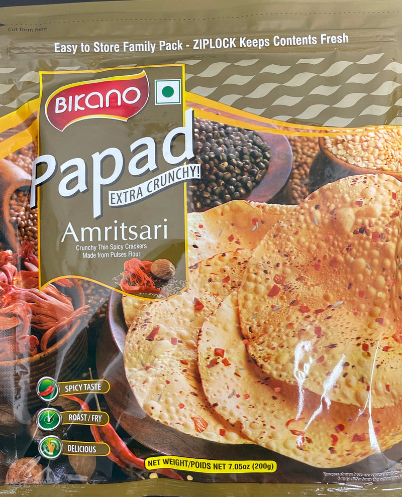 Bikano Papad Amritsari 200g PM