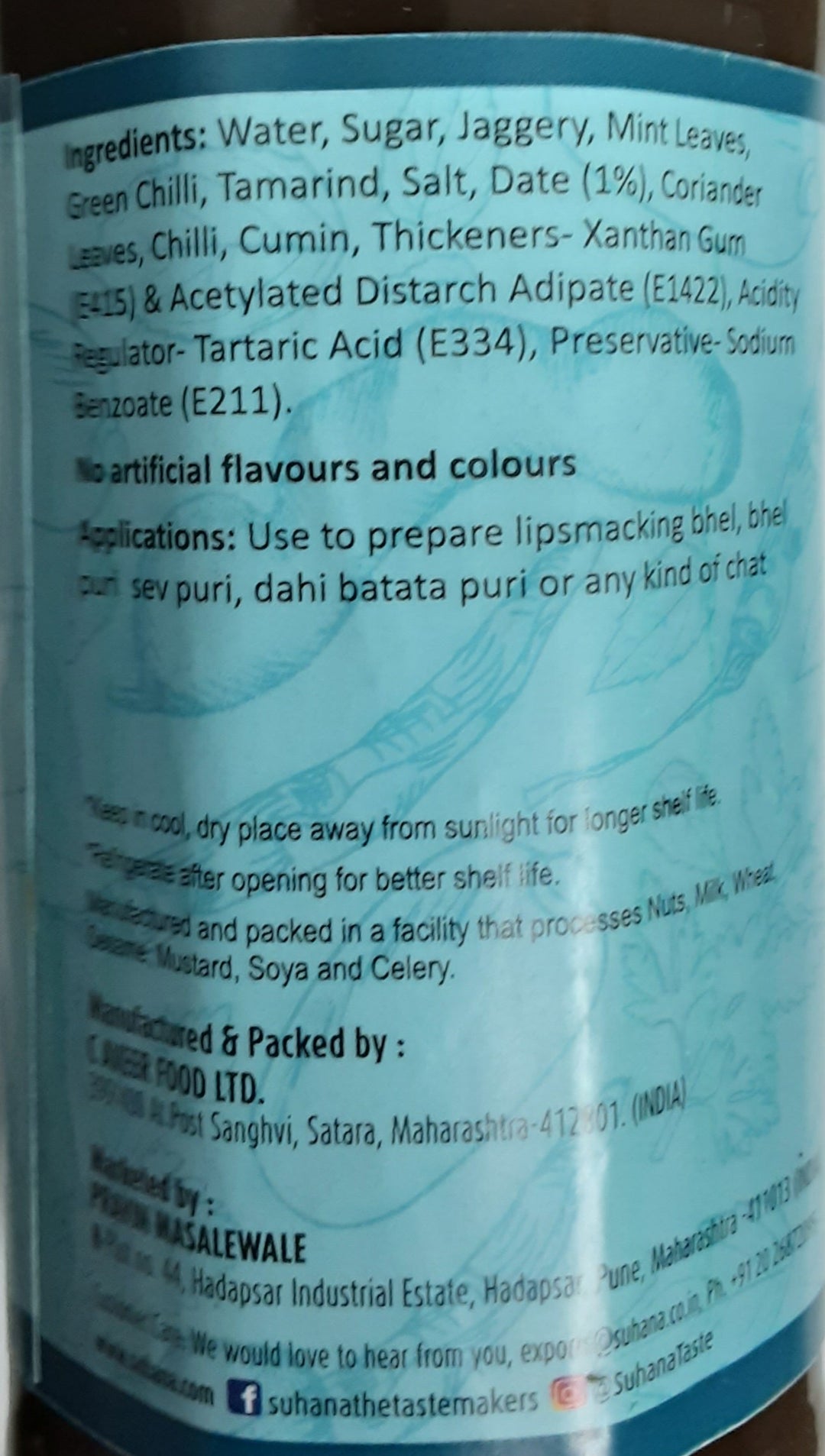 Suhana Chutney Bhelpuri 390g