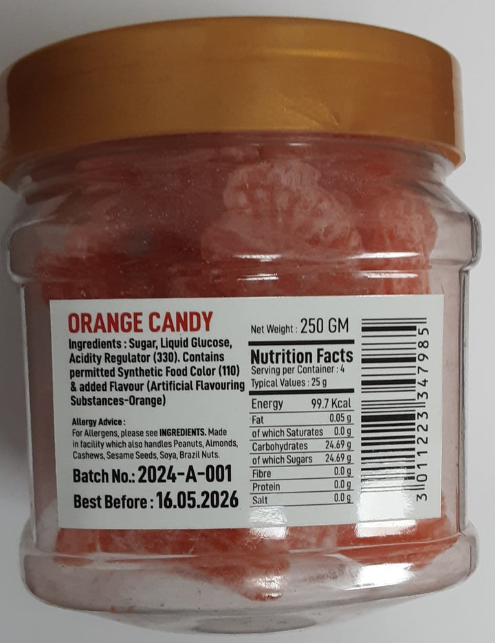 Orange Candy 250g