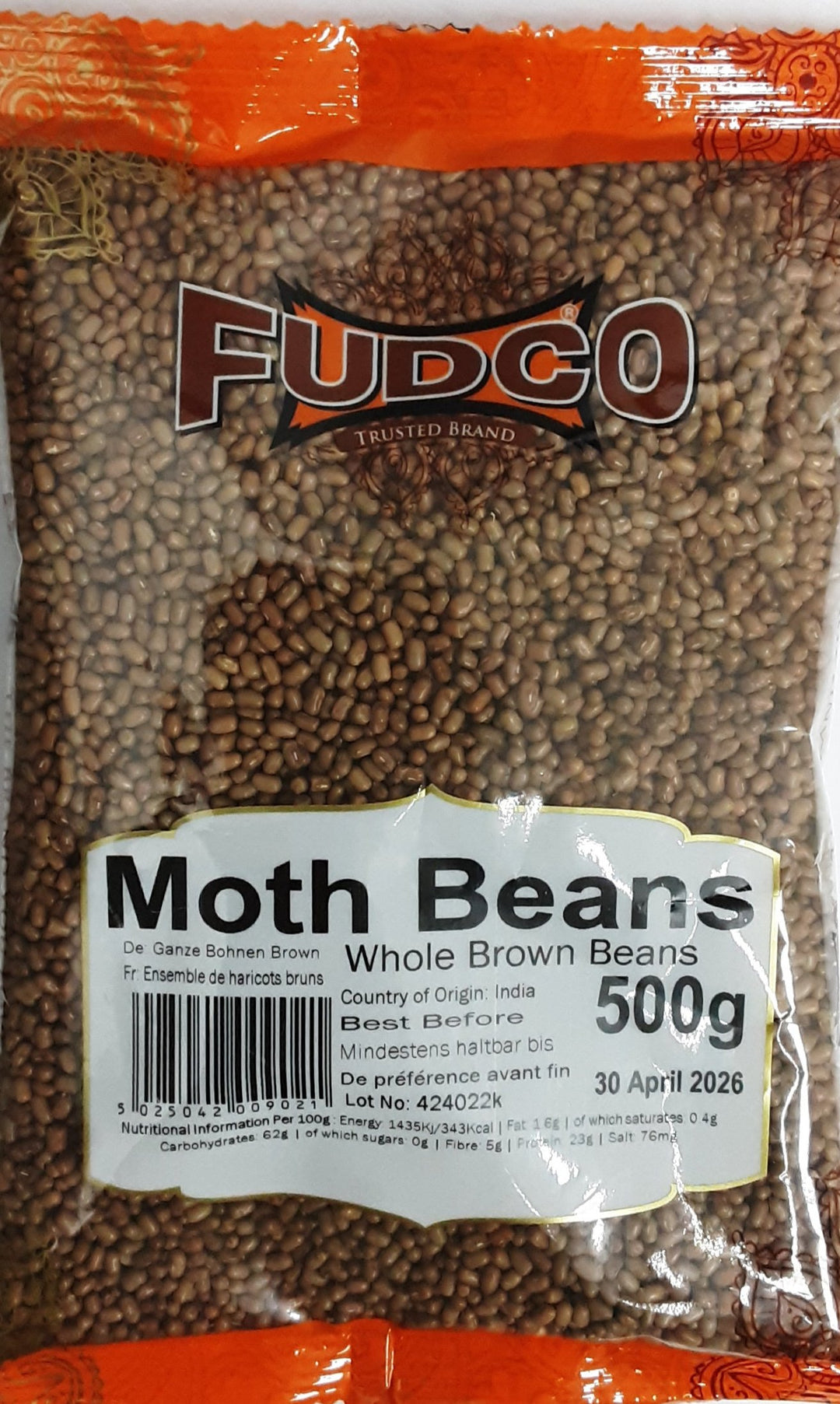 Fudco Moth Beans 500g