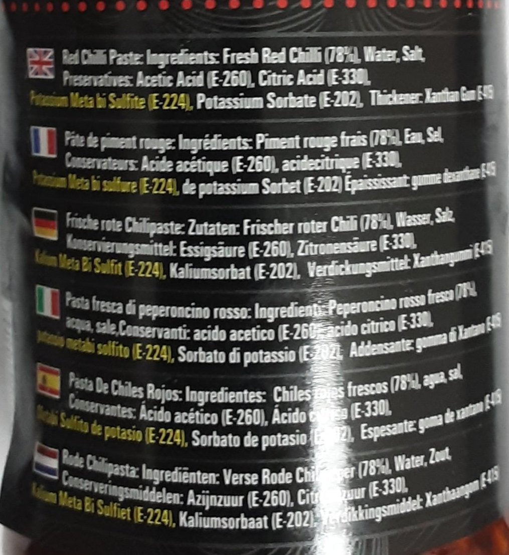 Sapna Fresh Red Chilli Paste 330g