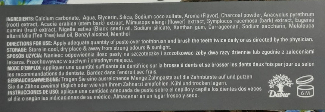 Dabur Toothpaste Complete Care Blackseed 100ml