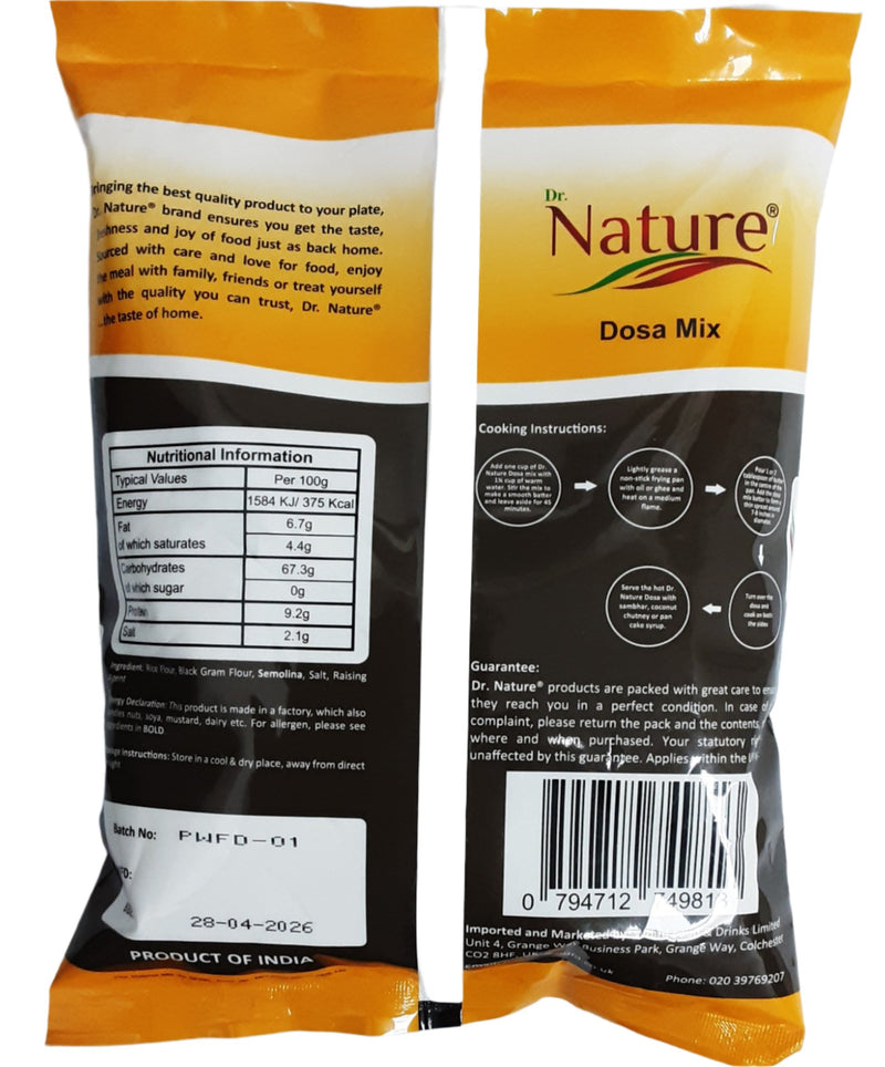 Dr Nature Rice Dosa Mix 1Kg