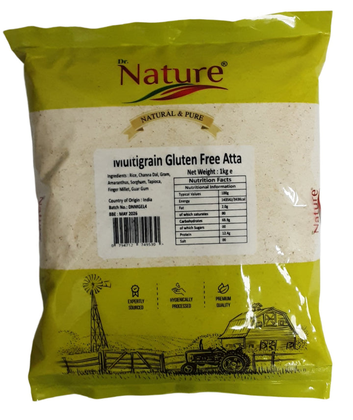 Dr Nature Multigrain Gluten Free Atta 1 Kg