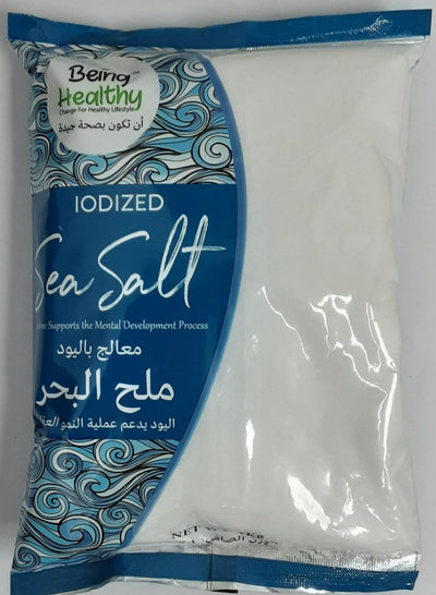 Being Healthy Iodized Sea Salt 1Kg