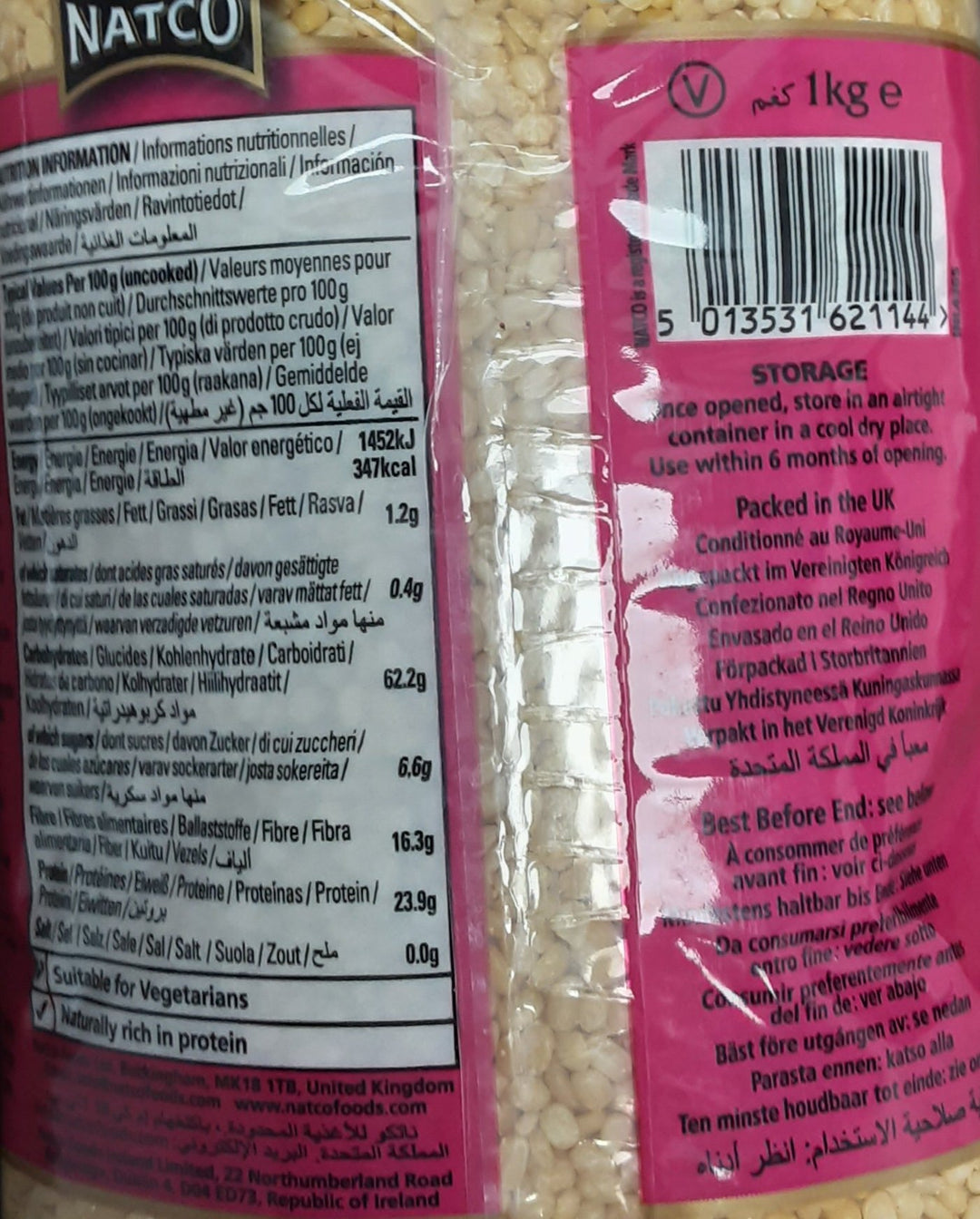 Natco Mung Dal Yellow 1Kg