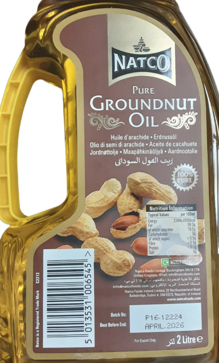 Natco Groundnut Oil Pure 2Ltr