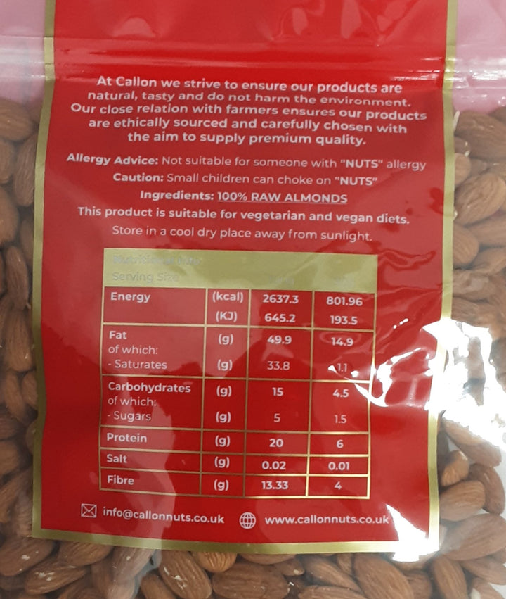 Callon Almonds True Natural Taste Premium Quality  700g