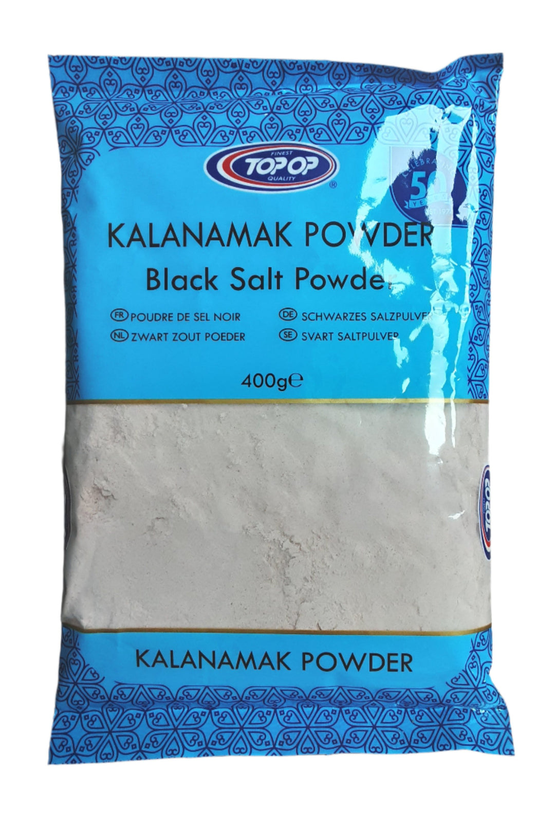 Top Op Kala Namak Powder Black Salt 400g