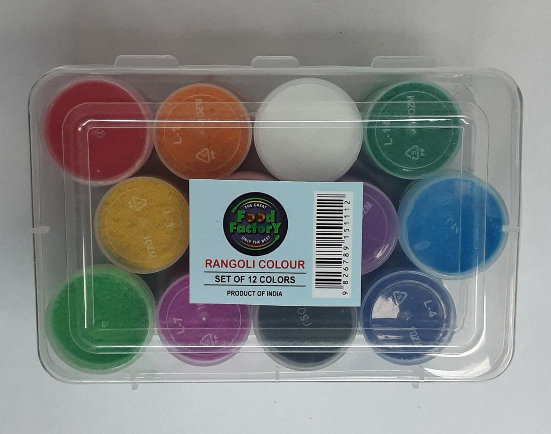Diwali Rangoli Colours 12pk