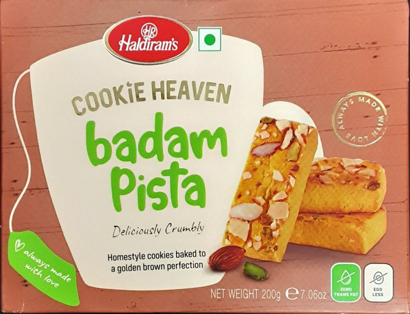 Haldiram Cookie Heaven Badam Pista 200g