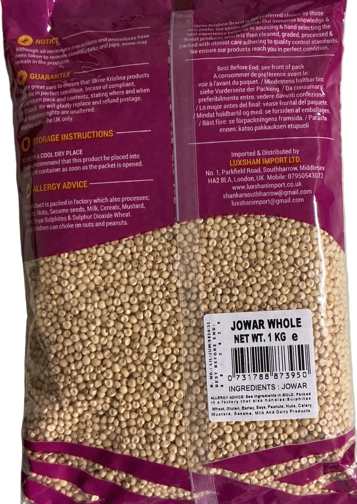 Shree Krishna Jowar Whole 1Kg