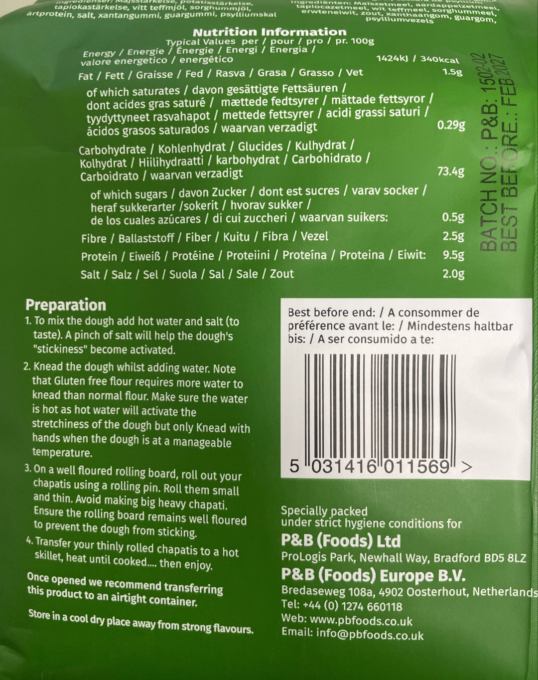 Heera Flour Gluten Free Chakki Atta 1.5kg