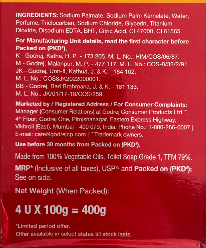 Godrej Cinthol 4x100g
