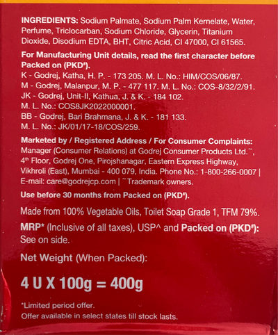 Godrej Cinthol 4x100g