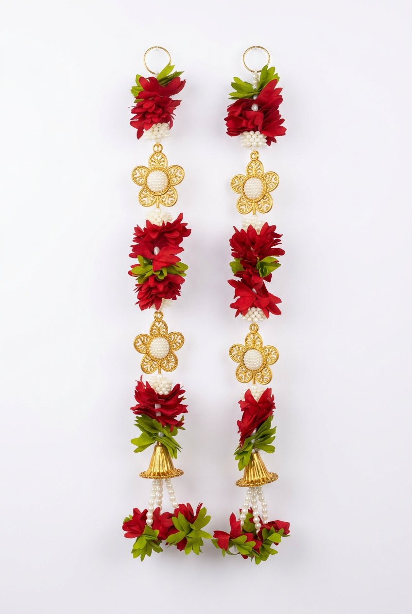 Diwali Floral Decoration Design C 2pcs