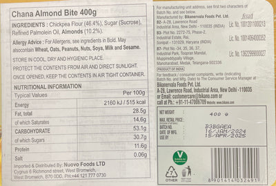 Bikano Chana Almond Bite 400g PM