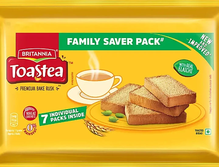 Britannia Rusk Toastea Elaichi Family Saver Pack 700g