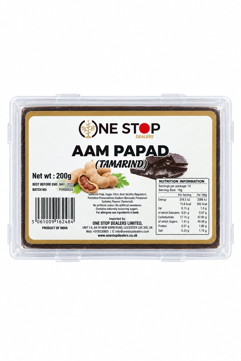 One Stop Aam Papad Tamarind 200g