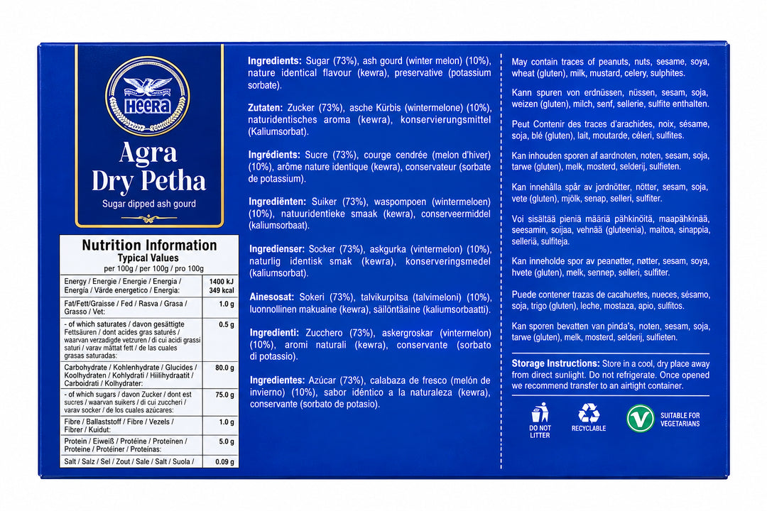 Heera Sweets Dry Agra Petha 500g