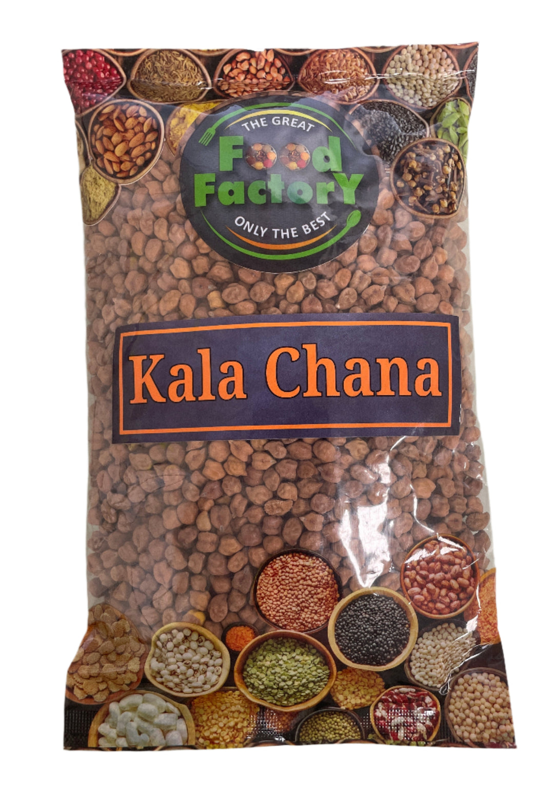 Food Factory Chick Peas Kala Chana Indian 500g