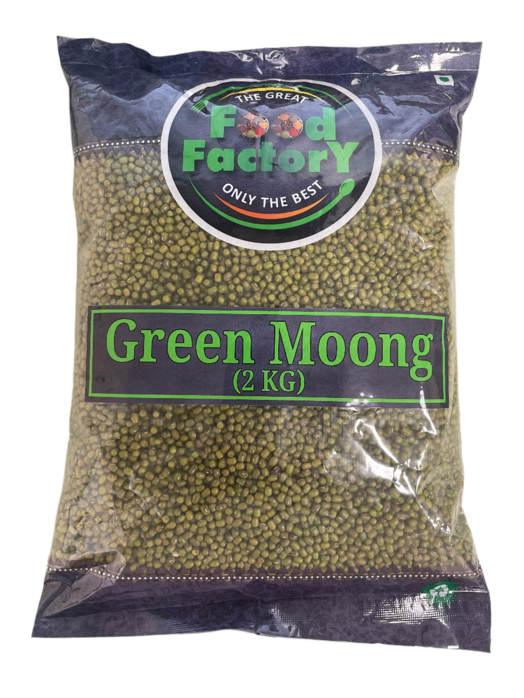 Food Factory Beans Green Mung Indian 2Kg