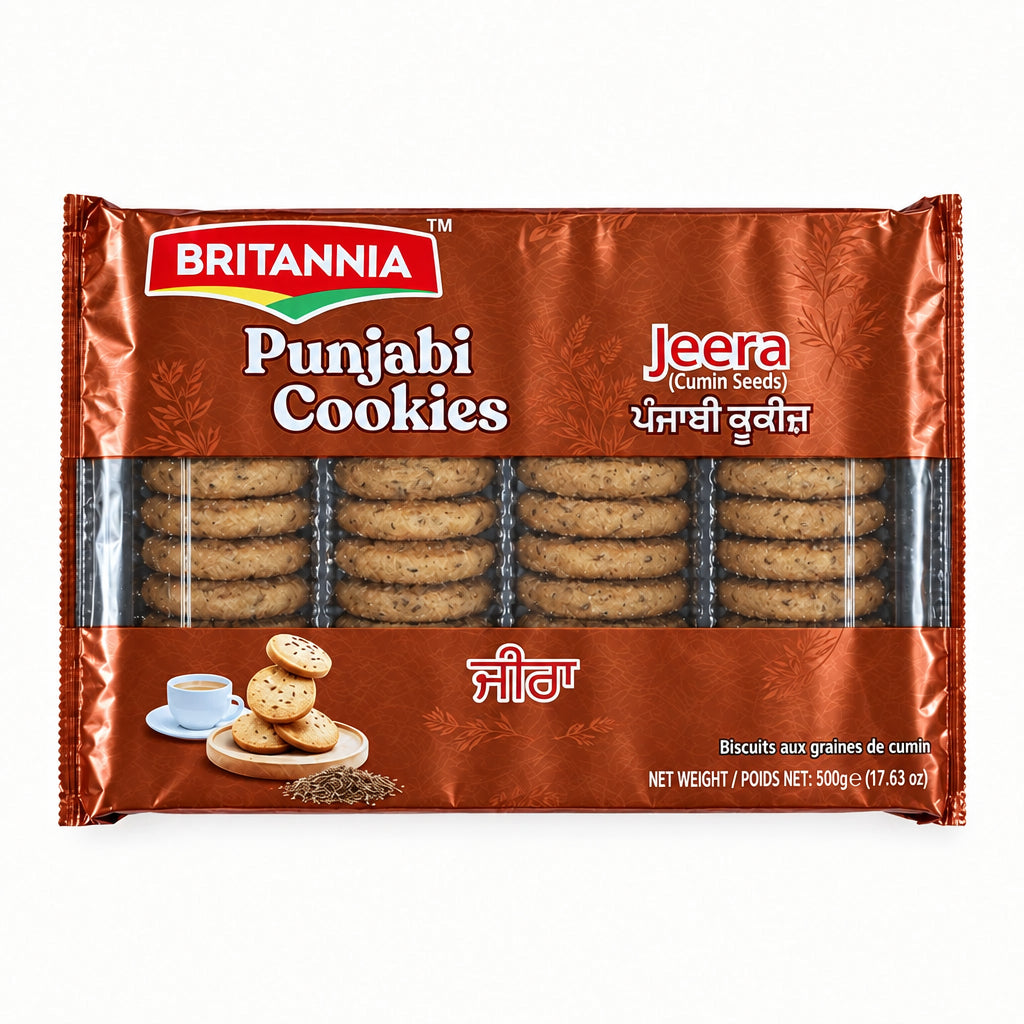 Britannia Punjabi Cookies Jeera 500g
