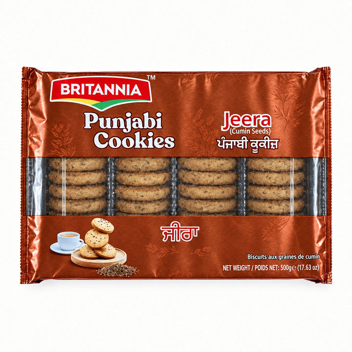 Britannia Punjabi Cookies Jeera 500g