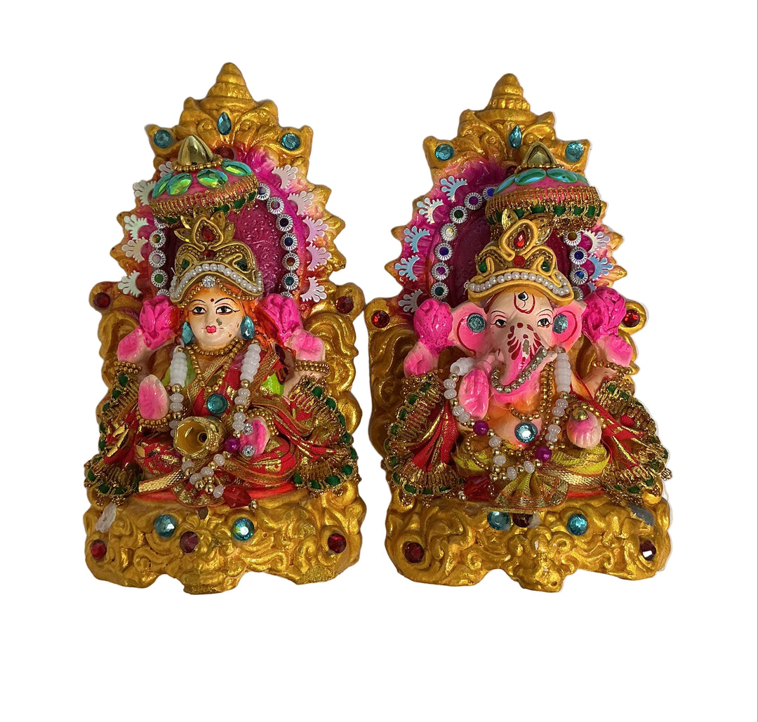 Laxmi Ji & Ganesh Ji Idols Design 3