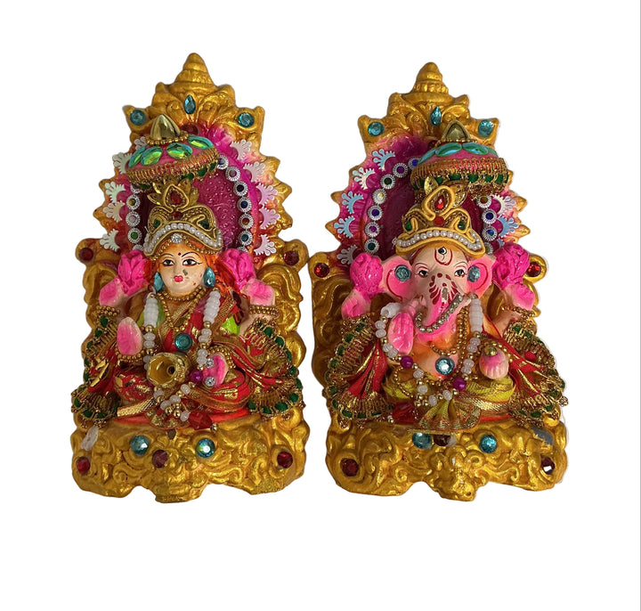Laxmi Ji & Ganesh Ji Idols Design 3