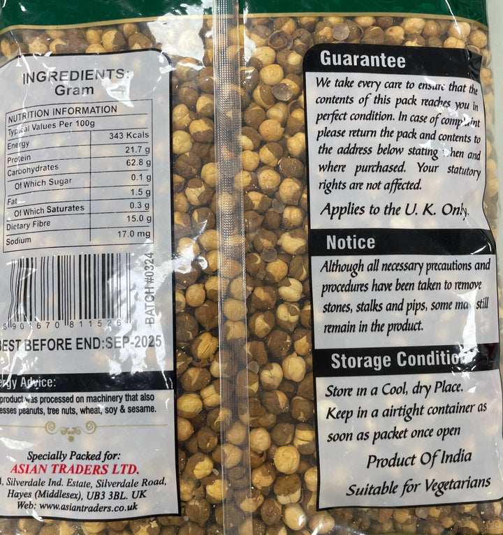 Saras Chana Unsalted 1Kg