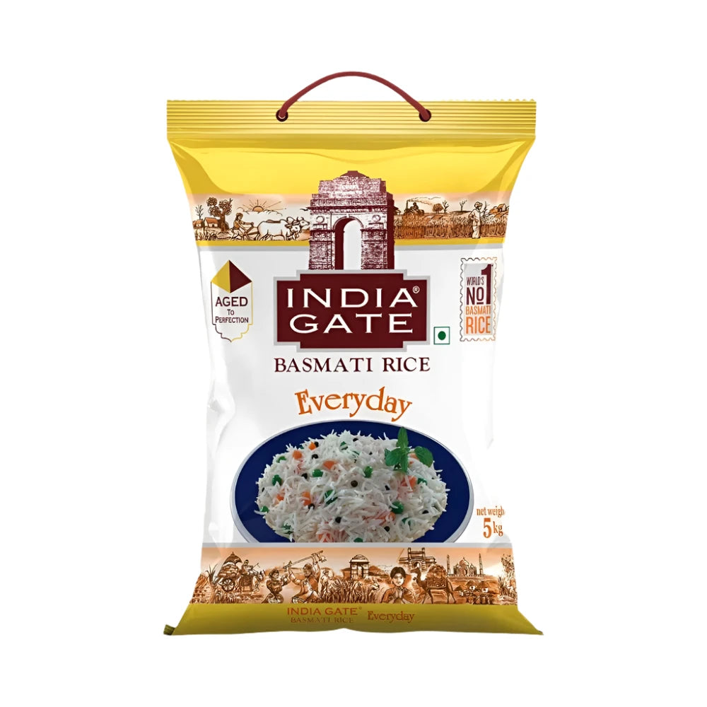 India Gate Rice Basmati Everyday 5Kg – ExoticEstore