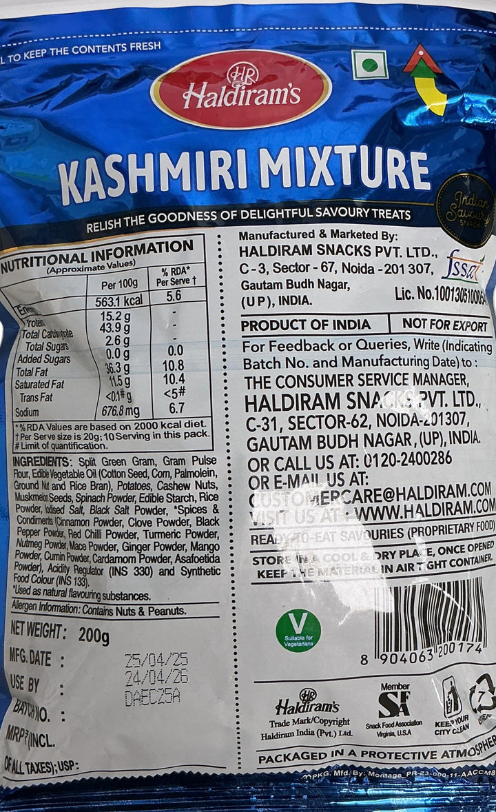 Haldirams Kashmiri Mixture 200g