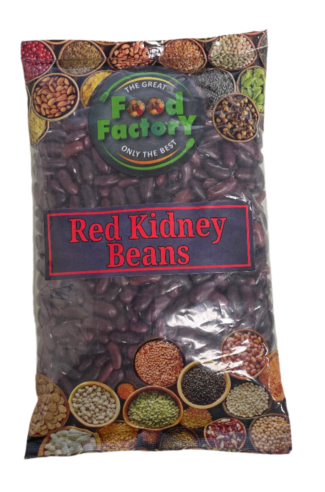 Food Factory Beans Red Kidney Rajmah 500g