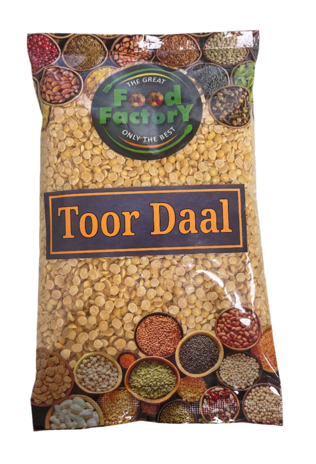 Food Factory Lentils Toor Dall Indian 500g
