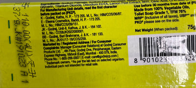 Godrej Cinthol Lime 4x75g