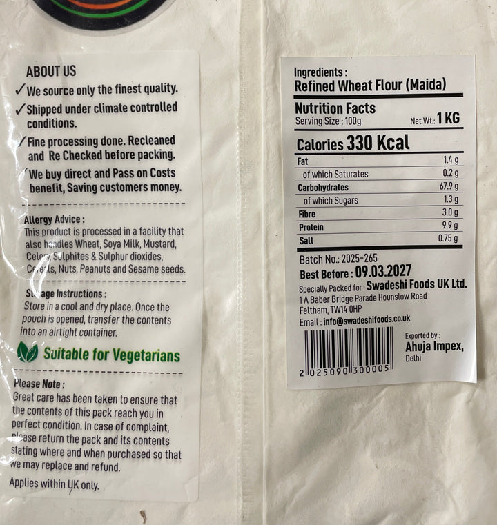 Food Factory Flour Maida 1Kg