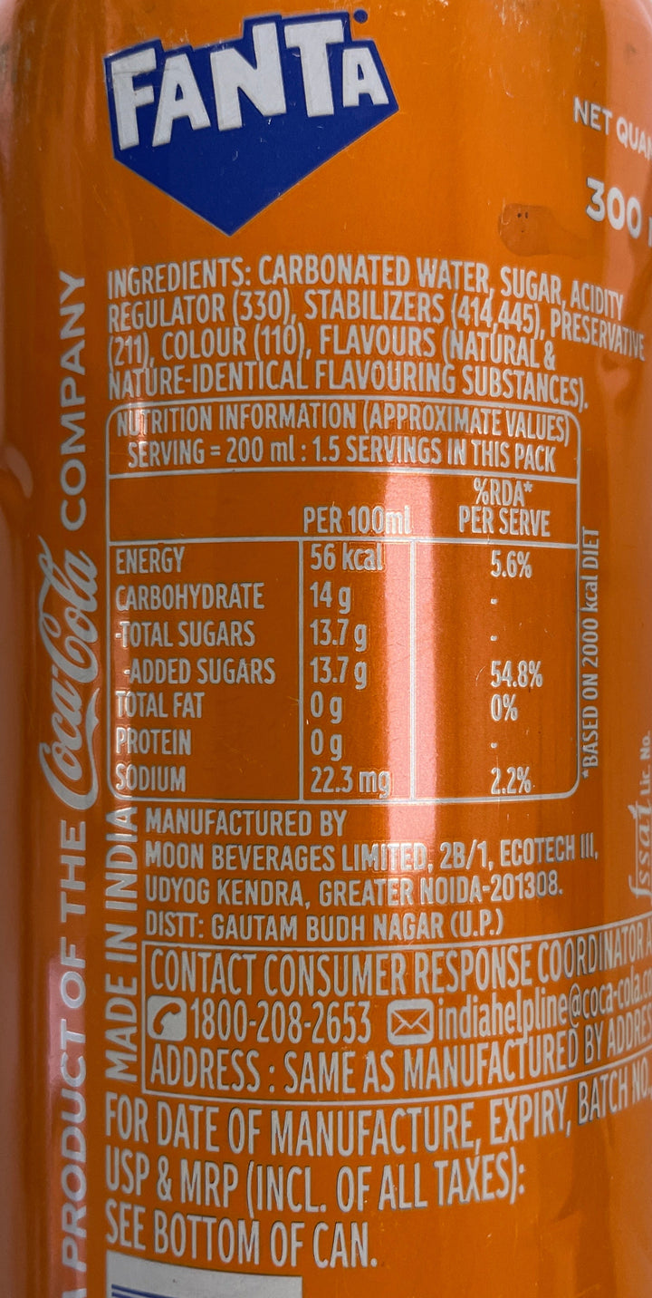 Fanta Desi Can 300ml