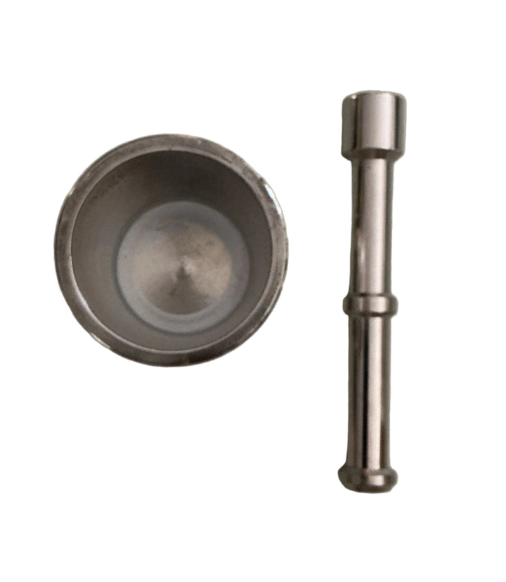 Vego Mortar &amp; Pestle Stainless Steel Khaldasta