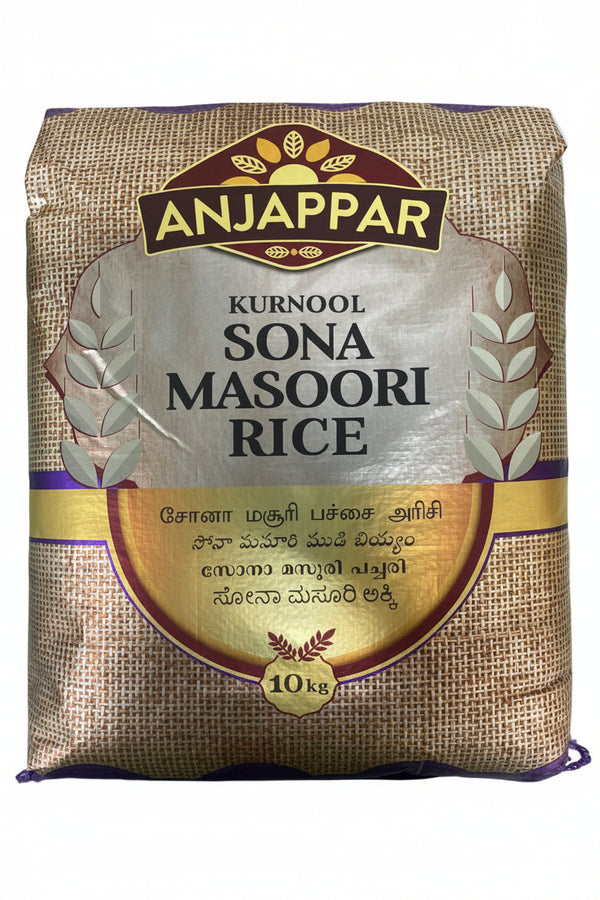 Anjappar Kurnool Sona Masoori Rice 10kg