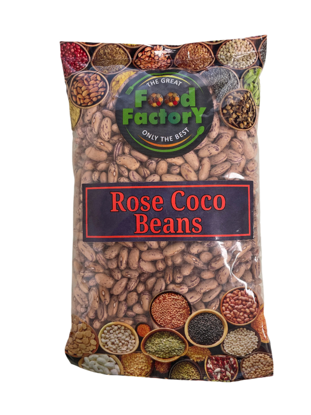 Food Factory Beans Rose Coco Rajmah Indian 500g
