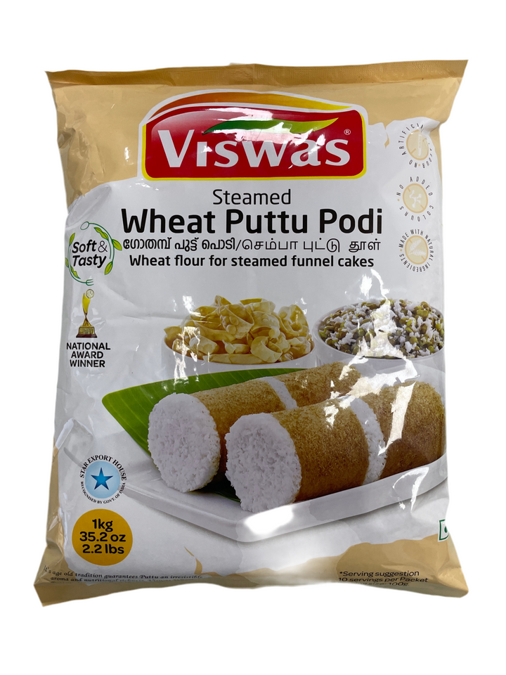 Viswas Puttu Podi Wheat Steamed 1Kg