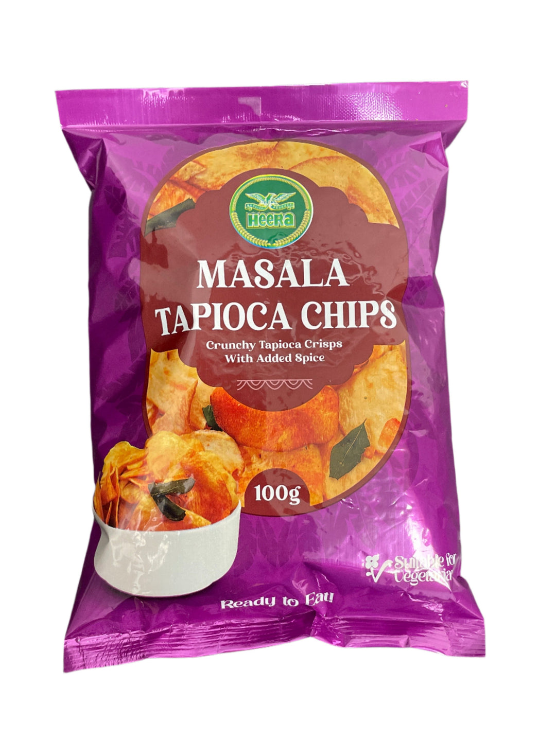 Heera Masala Tapioca Chips 100g