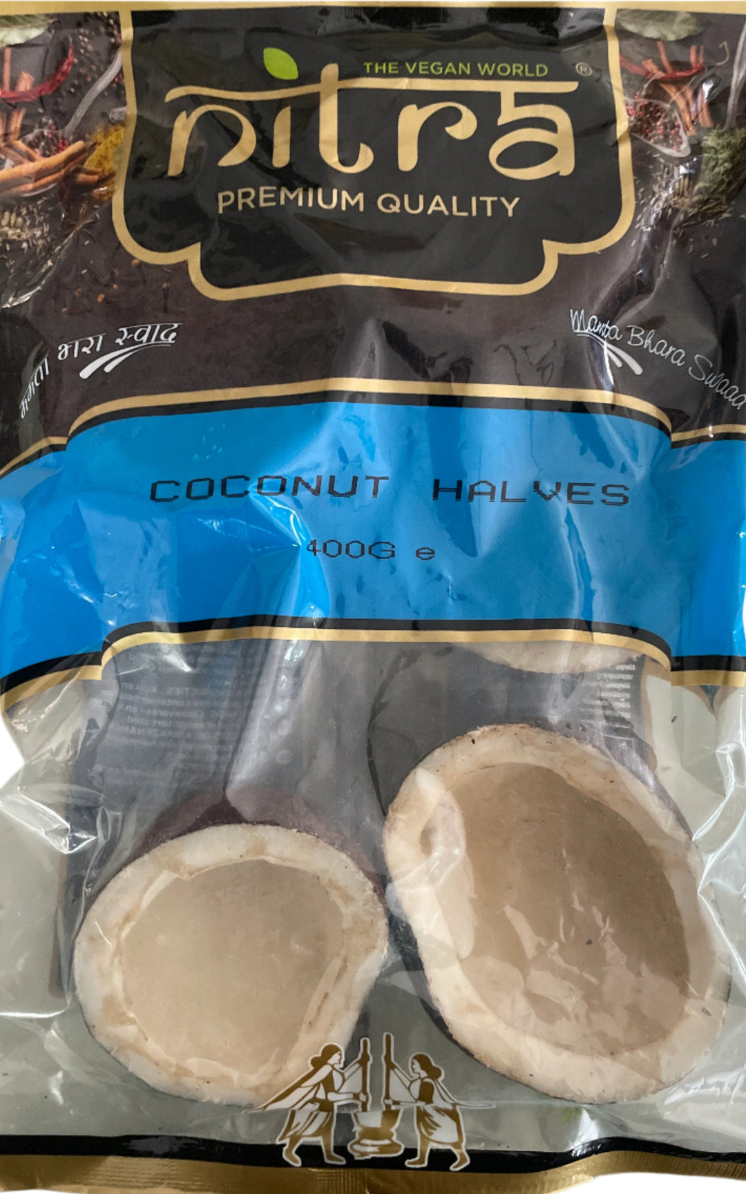 Nitra  Coconut Halves 400g