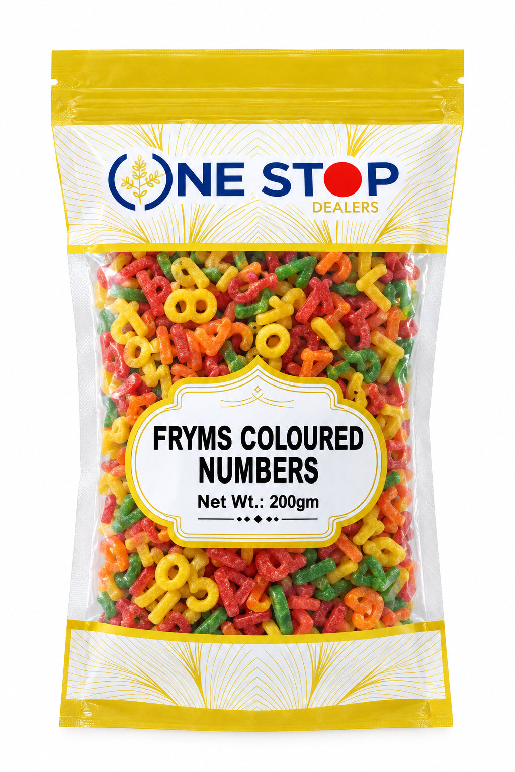 One Stop Fryms Coloured Numbers 200g