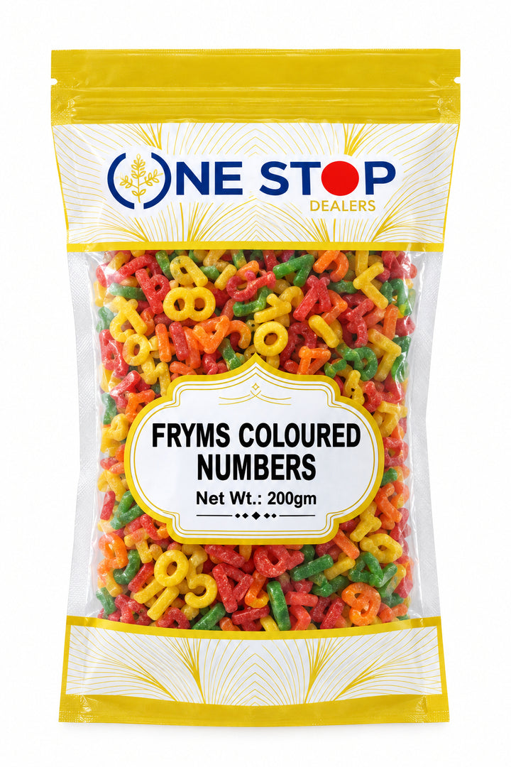 One Stop Fryms Coloured Numbers 200g