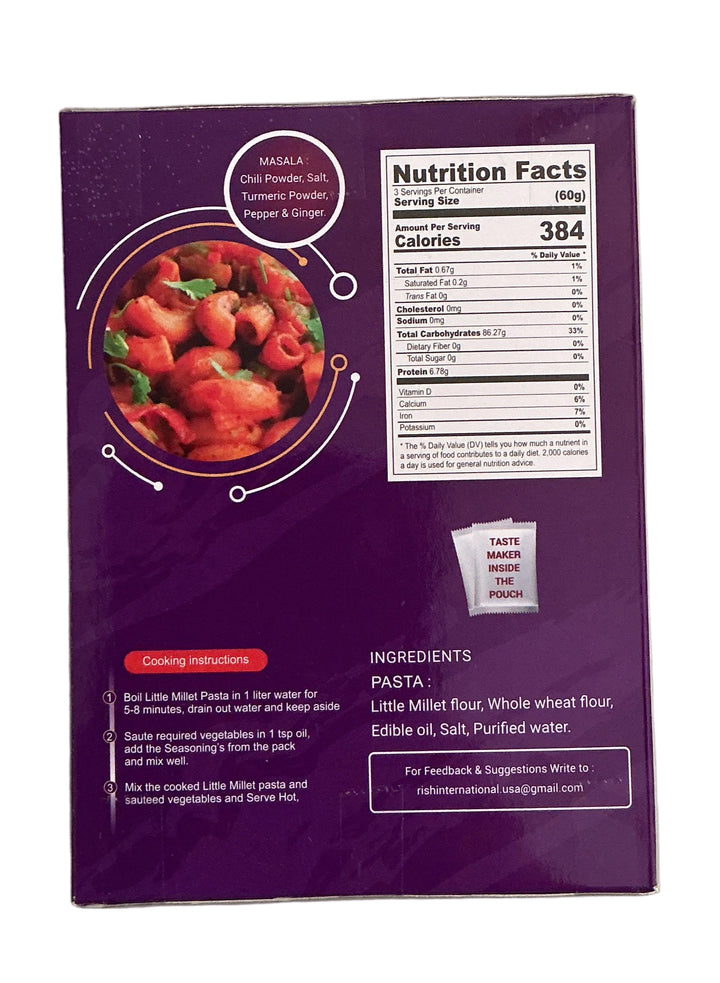 Shree Krishna Little Millet Macaroni Pasta 180g