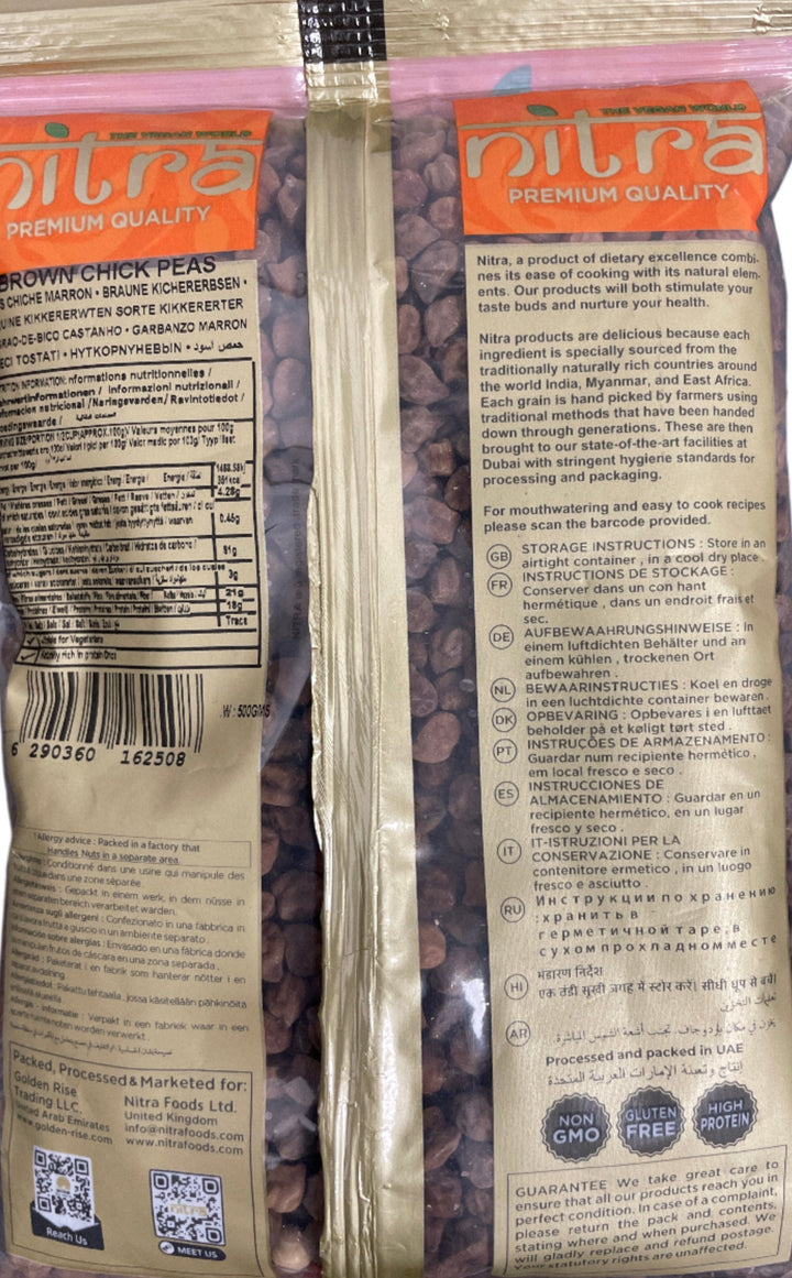 Nitra Chick Peas Kala Chana 500g Buy 1 Get 1 Free Mix & Match