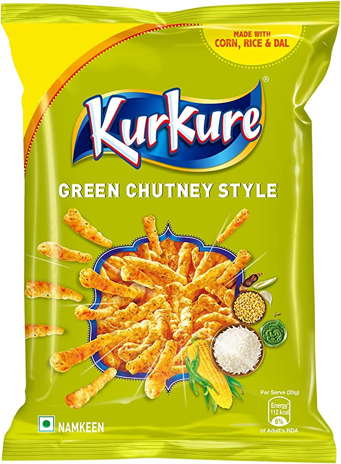Kurkure Green Chutney 100g 2 For £1.20