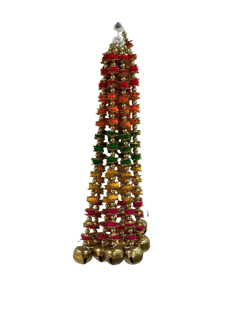 Diwali Decoration Hanging Garlands Multi Colour 10Pcs Approx 50cm Long